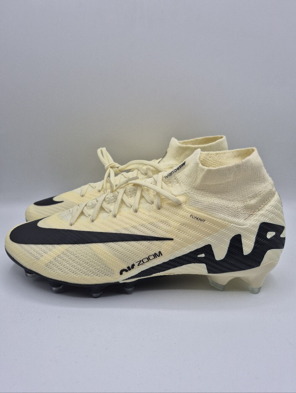 Nike Mercurial Superfly 9 Elite AG Soccer Cleats Mens Size 9.5 Lemonade Bosnia